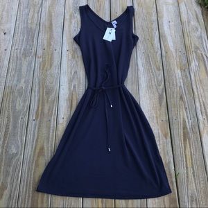 Cable & Gauge Navy Casual Dress